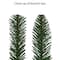 2 Pack 3.5ft. Pre-Lit Adorned Artificial Potted Christmas Tree, Warm White LED Lights